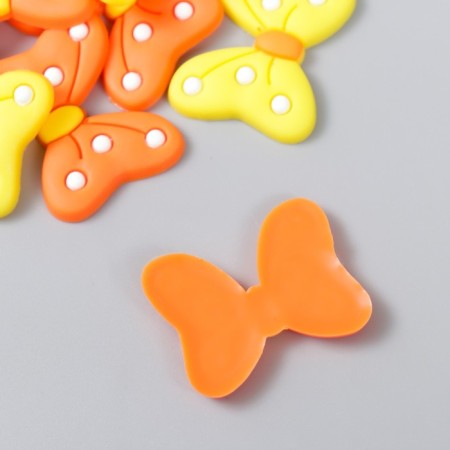Decor for creativity rubber "Bant in large peas" set of 15 pcs mix 2.5x3.3 cm-3