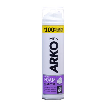 Arko Men shaving foam for sensitive skin, 300 ml