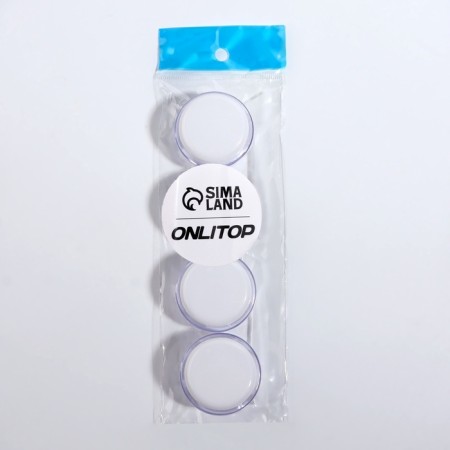 Storage set, 6 items, 10 ml, transparent/white color-3