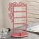 Top for jewelry "monogram" 14 × 14 × 24 cm, thickness 3 mm, pink color