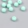 Busina silicone "Round" mint green d = 0.9 cm