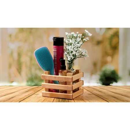 Polini Home Basket wooden box, lacquered color, 16x14x12 cm
