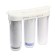 A system for filtering water "ABF-TRIA-Standard", 3-step, for hard water, crane