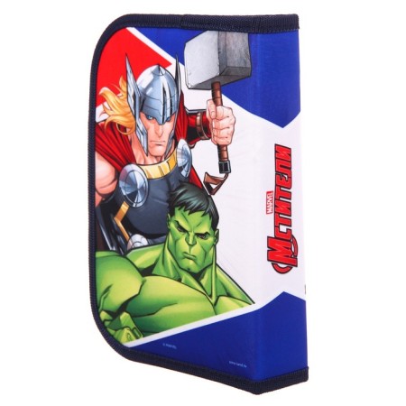 Penal frame, 1 section, 140x210x40 mm, folding pocket, tissue, avengers-2