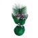 New Year's composition "Silver bump, Christmas tree"