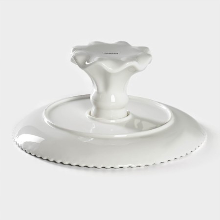 Cakes for cakes and desserts Porcelain Magistro "Glacock", D = 30 cm-6