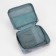 Lightning cosmetic bag, gray-blue color