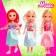 Fairytale doll "Princess" in a dress, mix