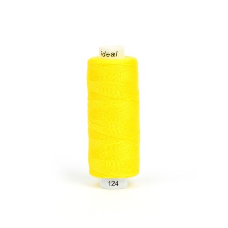 IDEAL 40/2 threads, length 366 m, color No. 124 yellow, 10 pcs in units