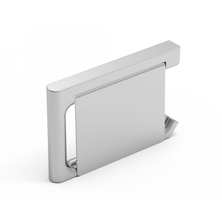 Toilet paper holder with CUT100 lid