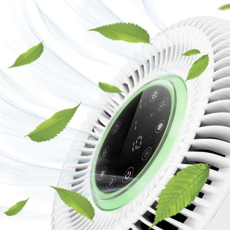 Air Clean KitFort KT-2813, 20 W, 200 m3/h, up to 25 m2, ionization, white-3