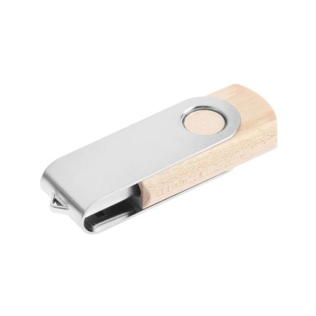 Флешка E 788, 32 ГБ, USB2.0, чт до 25 Мб/с, зап до 15 Мб/с, деревянная-1
