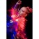 SIM-BRAIDS Kanecalon Two-color, corrugated, 65 cm, 90 gr, red/blond (#FR-10)