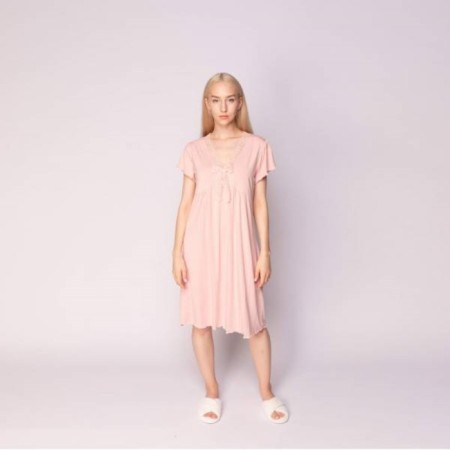 Kimberly night shirt, size S, peach color-6