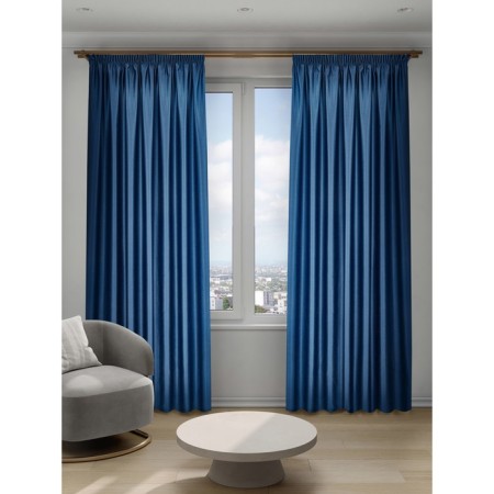 Decofest "Trinity" curtain, size 200x280 cm, blue color-3