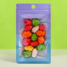 SIP-Lock package with a window, with Euroslot, gradient, 8 x 12 cm