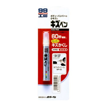 Pin-pencil for sealing scratches Soft99 Kizu Pen, white, 20 g