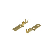 Terminal flat plug 6.3 mm 0.75-1.5 mm² (RP-P 1.5- (6.3) l = 25.5 mm) rexant