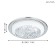 Acolla lamp, 1x8.2W LED, 3000K, 950LM, chromium color