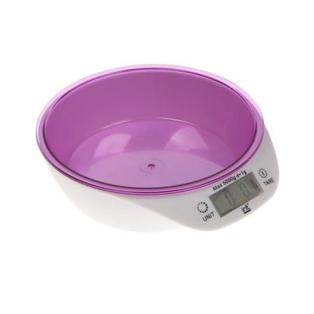 Kitchen Libra IRIT IR-7117, electronic, up to 5 kg, purple-1
