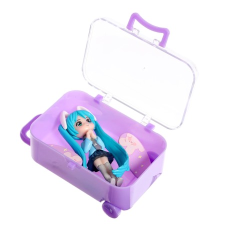 Surprise doll "Baby Yucca", in a suitcase, with hairpins, mix-9
