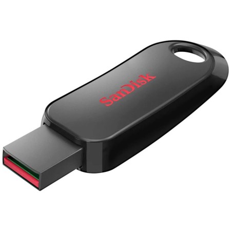 USB Flash Sandisk Cruzer Snap flash drive [2.0, 128 GB, plastic, black]