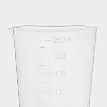 Measured glass of shade, 250 ml, transparent color-2