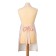 Apron Ethel Hello Beautiful 70x60 cm, 100% cotton, sarzha 190 g/m2
