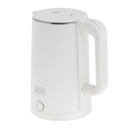 Electric kettle Goodhelper KPS-177c, metal, 1.7 l, 1800 watts, white-1