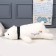 Soft toy-podushka "Bear", 60 cm, white color