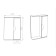 Viant mirror "Barcelona 50" 160x500x700 mm
