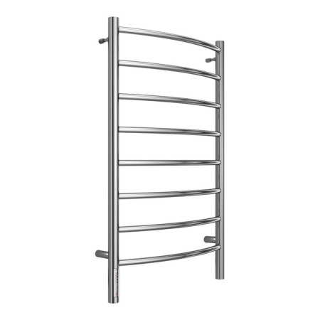 Terminus heated towel rail "Classic" P8, 500x850 mm, left, chrome-1