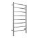 Terminus heated towel rail "Classic" P8, 500x850 mm, left, chrome