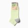 Women's socks shortened, light/gray color, size 23 (35-37)