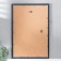 Photo frame Plastic "Mira" 40x60 cm, 642948 Brown with gold (plastic screen)