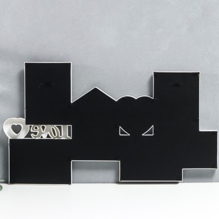Multipher Plastic "Home & Love" in 7 photos, col. White (plastic screen)-1
