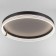 Luer with DPD "Nilas" LED 80W 3000-6000K Black 50x50x10 cm BayerLux