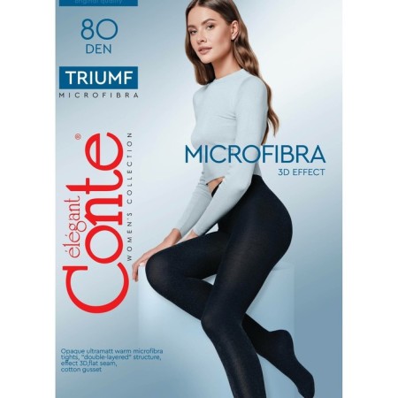 Women's tights Triumf, size 6, color Nero-3