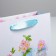 Gift package laminated, packaging, “with wishes...” 22 x 17.5 x 8 cm