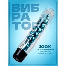 The vibrator of the oka-hp, realist, gel, stimulation of the point G, 18 x 3.5 cm, tp, blue