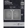 Aperwood Economwood Autonous Autonomous Office, oval, color 003 Gray matte