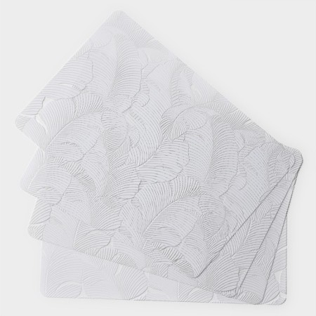 Set of serving napkins "Mirage", 4 pcs, 30 × 45 cm, white color