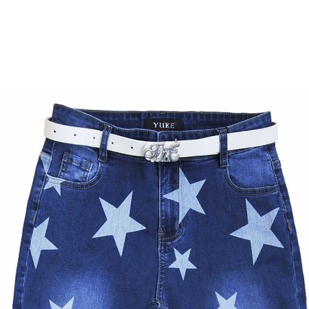 Jeans for girls, height 152 cm, blue color-2