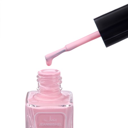 Nail polish with Nude Collection gel effect, tone 378, strawberry cream, 12 ml-3