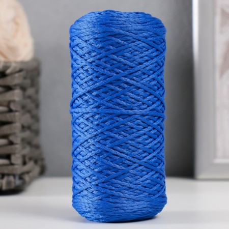 Knitting cord 100% polyester 1mm 200m/75 ± 10g (20-blue)