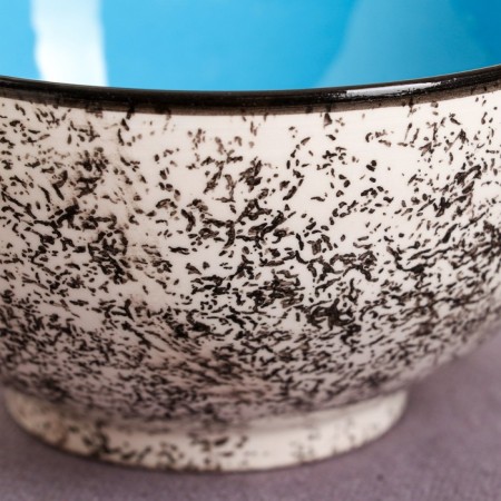 Persia ceramic salad bowl, 700 ml, 15 cm, blue, 1 variety, Iran-3