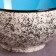 Persia ceramic salad bowl, 700 ml, 15 cm, blue, 1 variety, Iran