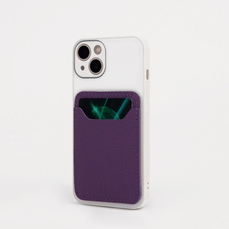 Cartholder on the phone Textura, skin Fleet, purple color