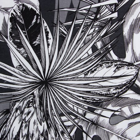 Ethel towel Palm Leaves 40x73 cm, 100% cotton, sarzha 190 g/m2-2