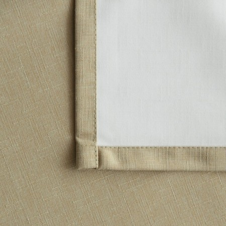 Non -combustible curtain "Eclipsso", size 145 x 280 cm, beige color-2